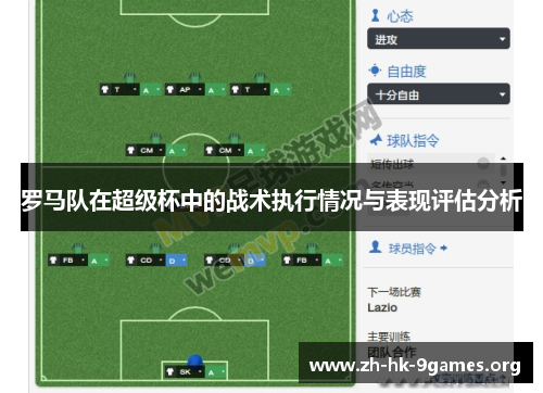 罗马队在超级杯中的战术执行情况与表现评估分析